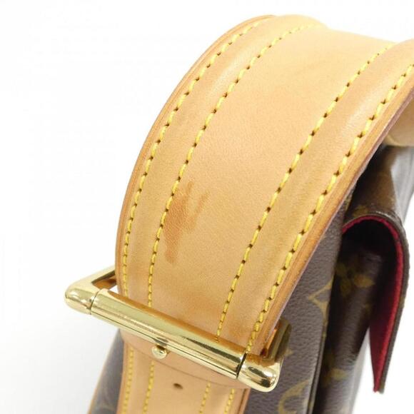 LOUIS VUITTON Gold Monogram Shoulder Bag - Picture 6 of 9